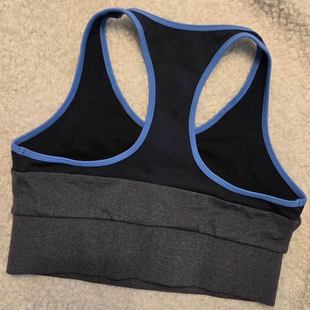 Heroine Sport - Medium Sports bra - EUC - Navy/Grey - Picture 2 of 3